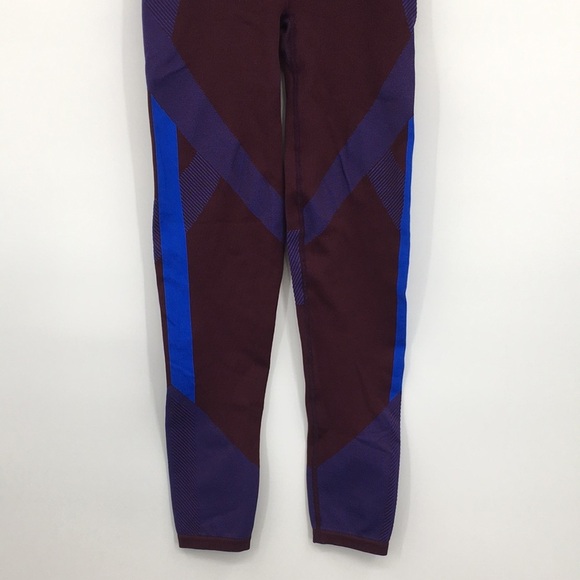 Pink Victoria's Secrets Leggings Womens Small‎ Burgundy Blue Cool And Comfy - Picture 3 of 12